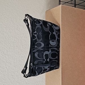 Small Coach hand bag.